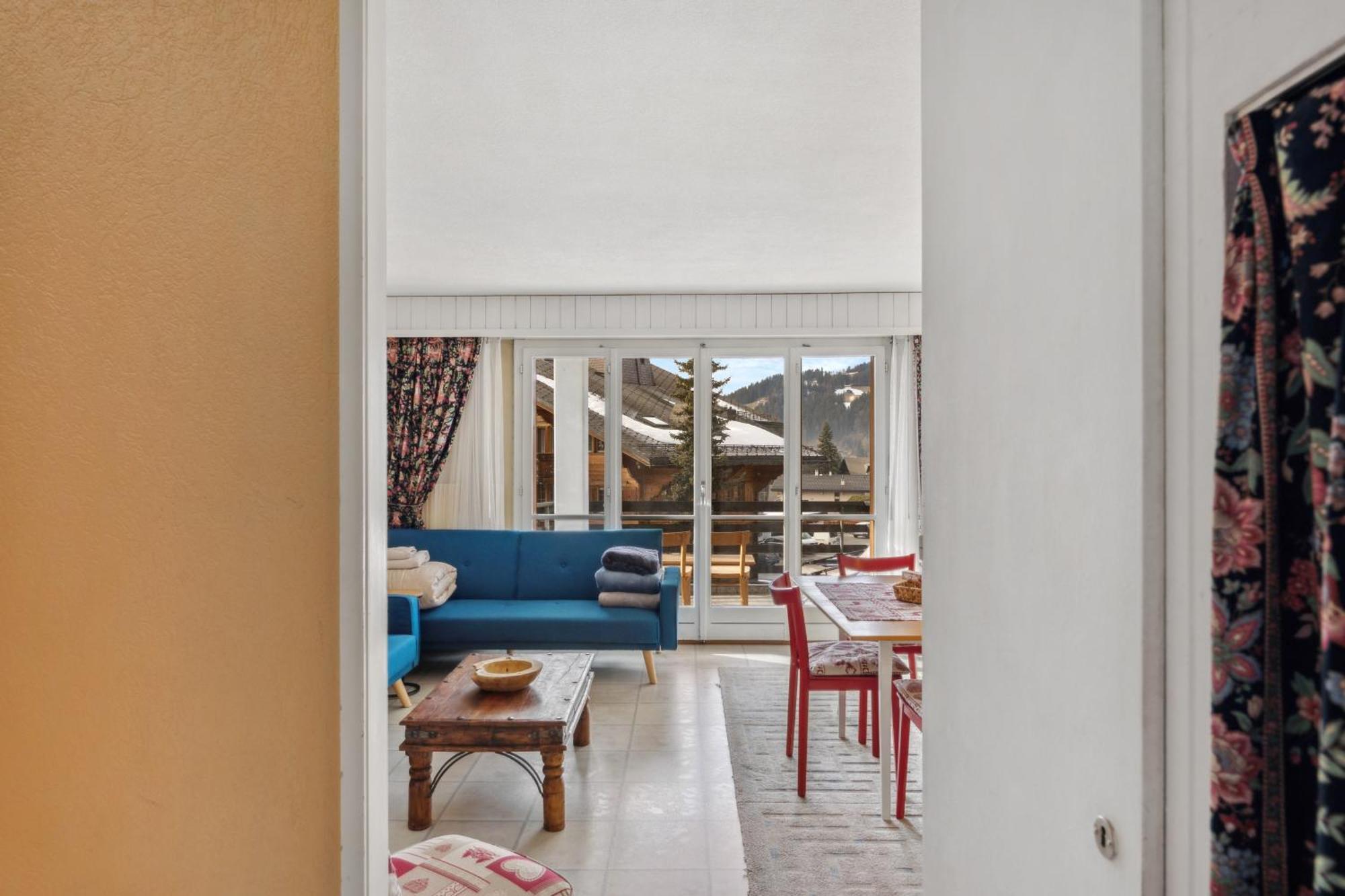 Triplex In Villars Centre With Parking Buitenkant foto
