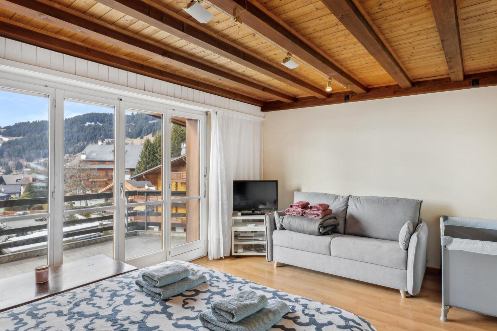 Triplex In Villars Centre With Parking Buitenkant foto