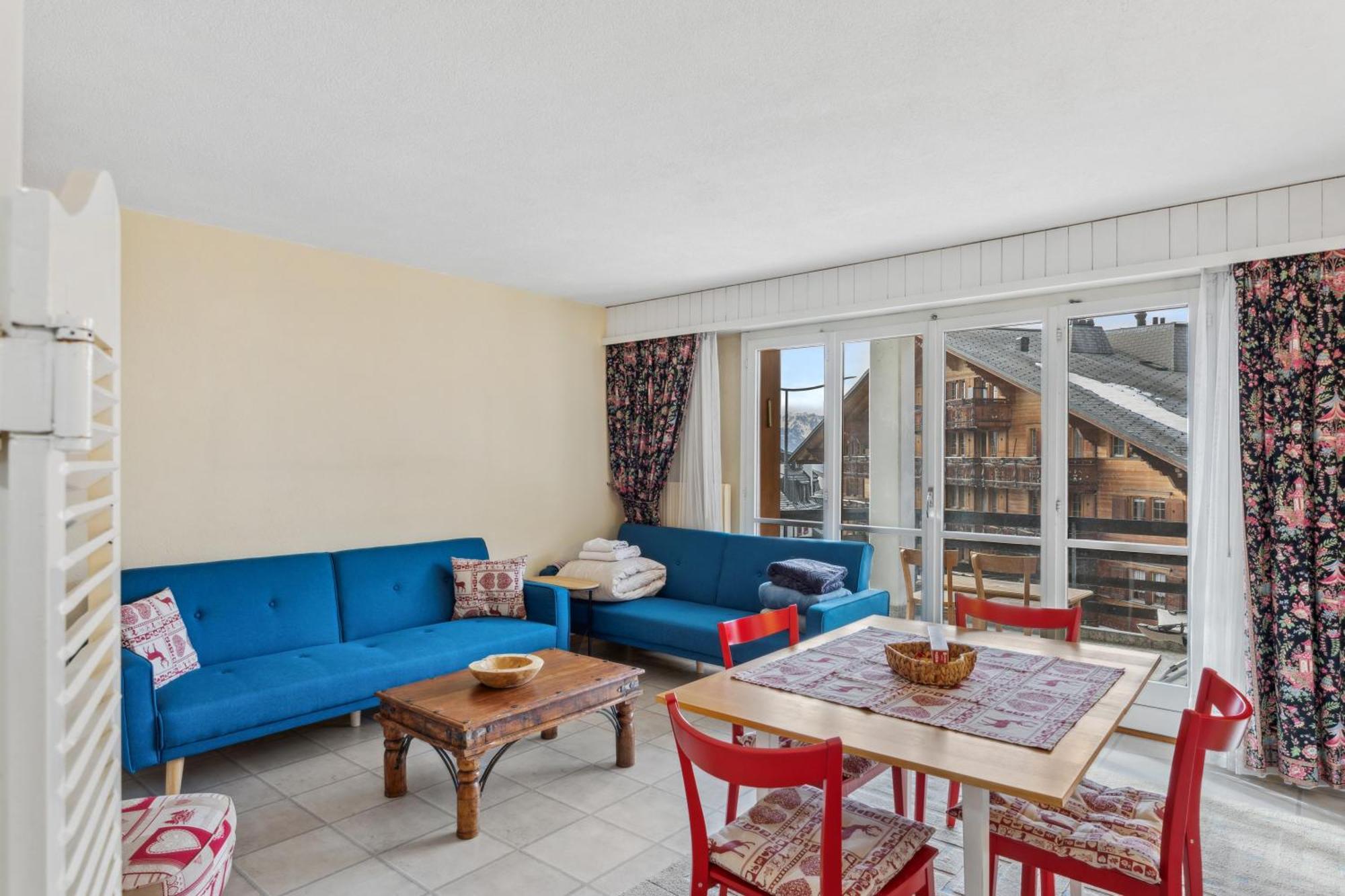 Triplex In Villars Centre With Parking Buitenkant foto